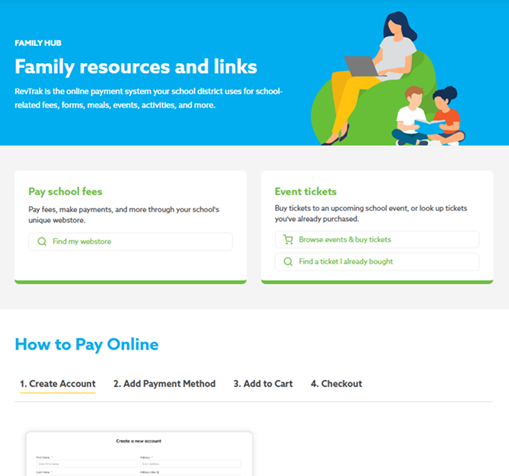 Preview of the parent help page